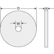 Cloth ring 125mm sisal cloth